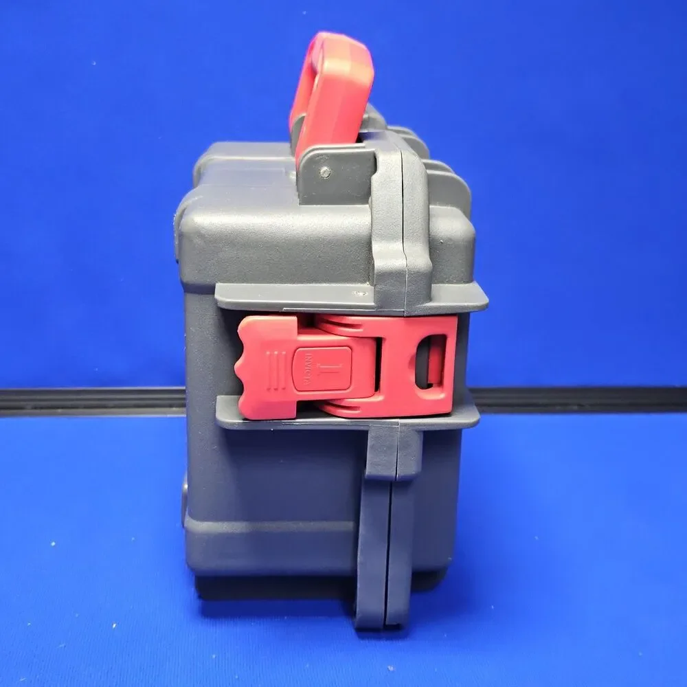 Heavy Duty Gray/Red Invicta 3 Slot Pro Dive Watch Case: Virtually Indestructible